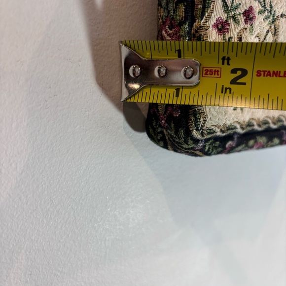 SMALL BAG Tapestry Floral Coin Closure with Rhinestone Unbranded - Picture 8 of 10